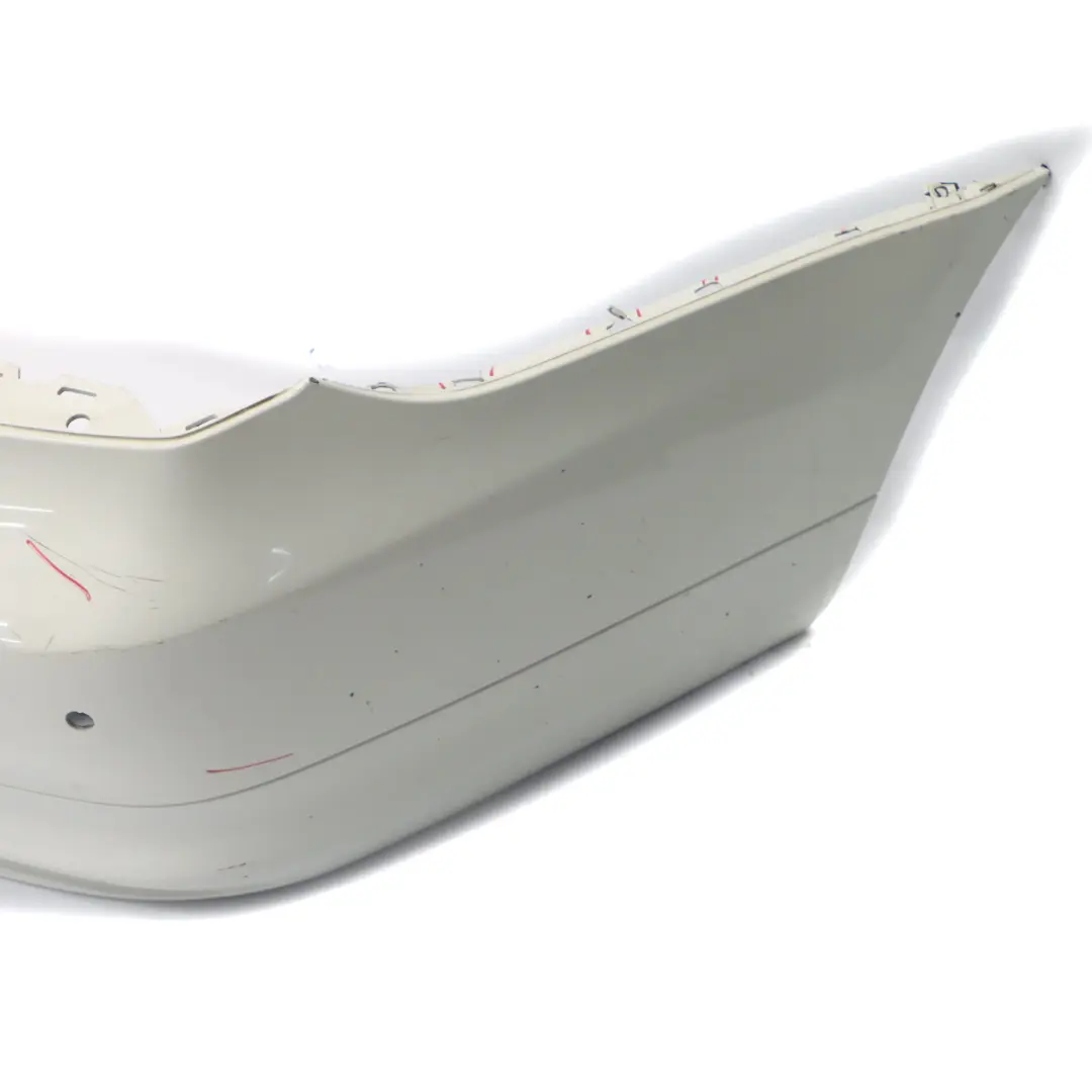 Bumper Trim Panel PDC Alpinweiss Alpine White - 300 to BMW E90 Rear with Part number 0033194 BMW E90 Rear Bumper Trim Panel PDC Alpinweiss Alpine White - 300 - SKU 0033194-AW - Part number 0033194