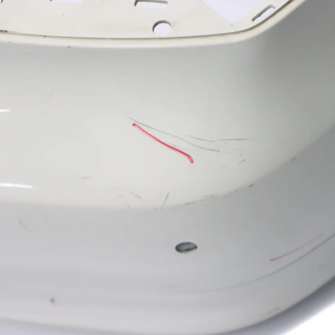 Bumper Trim Panel PDC Alpinweiss Alpine White - 300 to BMW E90 Rear with Part number 0033194 BMW E90 Rear Bumper Trim Panel PDC Alpinweiss Alpine White - 300 - SKU 0033194-AW - Part number 0033194