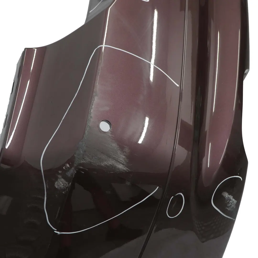 BMW E90 Rear Bumper Panel PDC Barriquerot Barrique Red Metallic - A41 - SKU 0033194-BAQ - Part number 0033194
