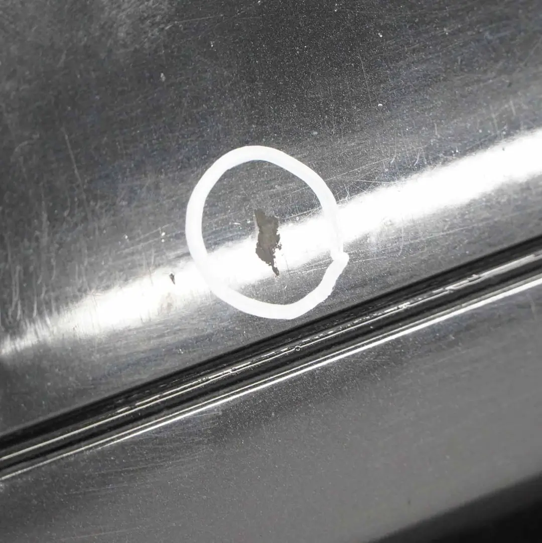 BMW E90 Saloon Rear Bumper PDC Holes Black Sapphire Metallic - 475 - SKU 0033194-BS1 - Part number 0033194