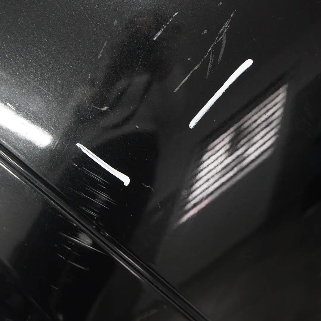BMW E90 Saloon Rear Bumper PDC Holes Black Sapphire Metallic - 475 - SKU 0033194-BS1 - Part number 0033194
