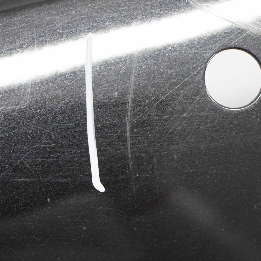 BMW E90 Saloon Rear Bumper PDC Holes Black Sapphire Metallic - 475 - SKU 0033194-BS1 - Part number 0033194