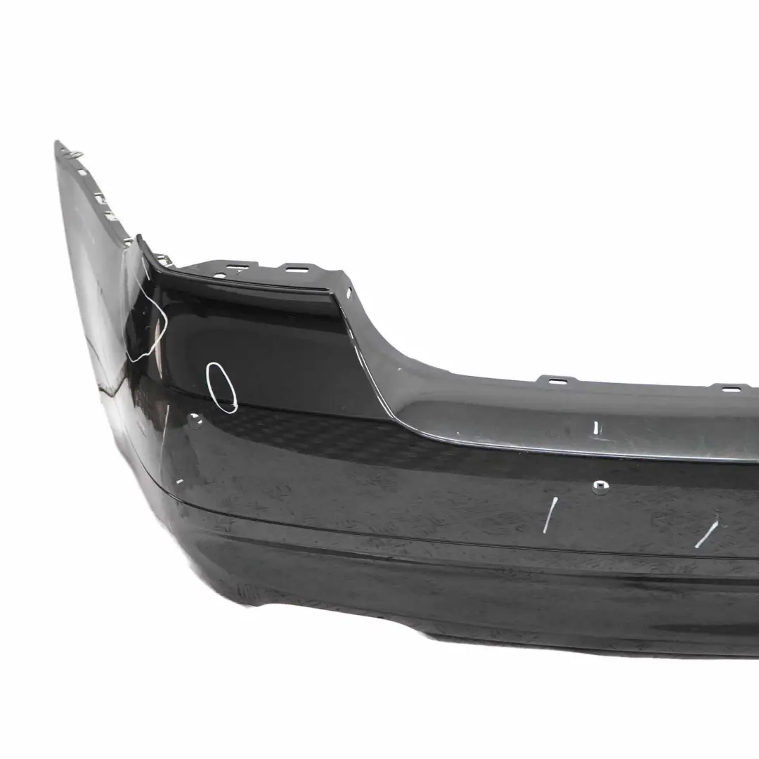 BMW E90 Saloon Rear Bumper PDC Black Sapphire Metallic - 475 - SKU 0033194-BS - Part number 0033194