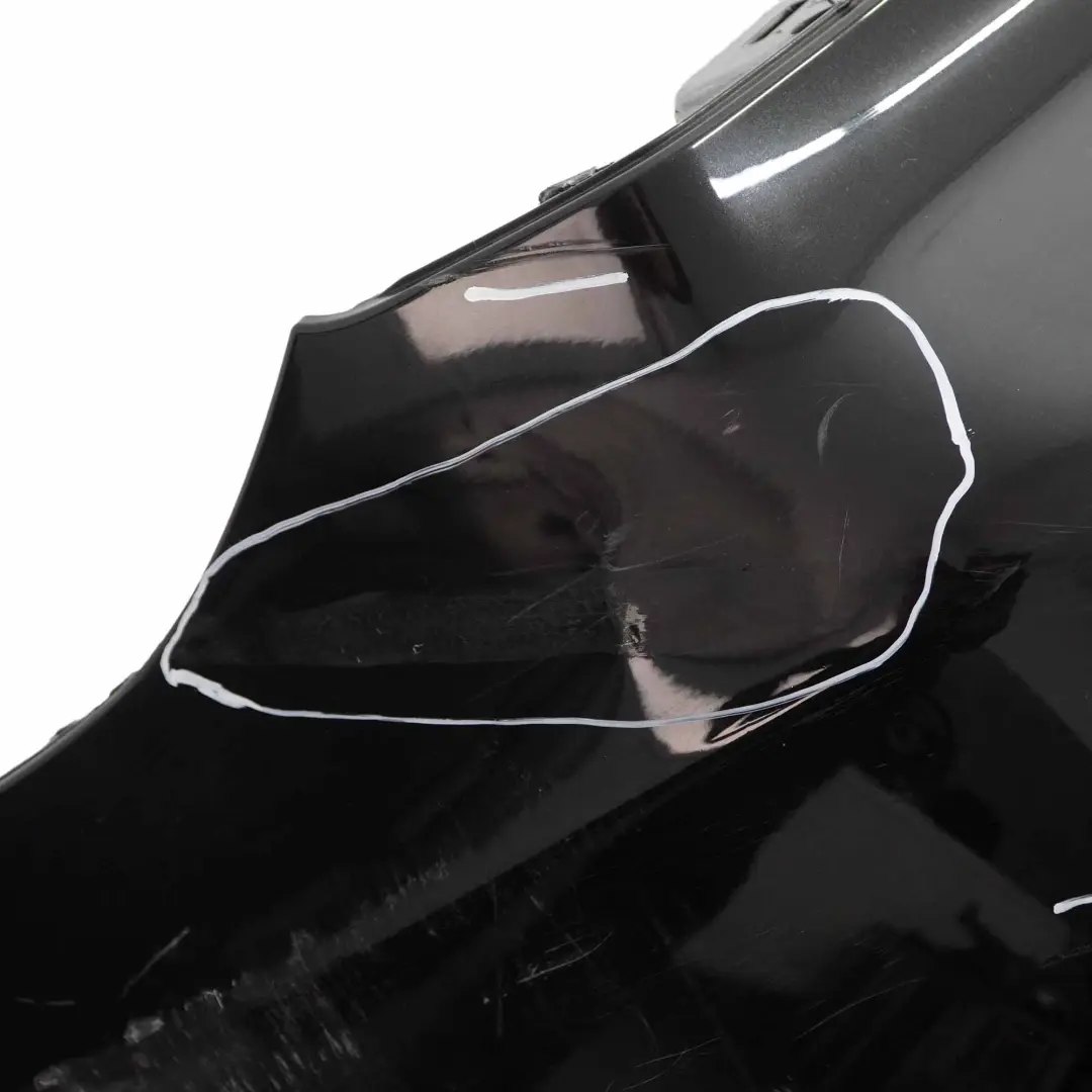 BMW E90 Saloon Rear Bumper PDC Black Sapphire Metallic - 475 - SKU 0033194-BS - Part number 0033194