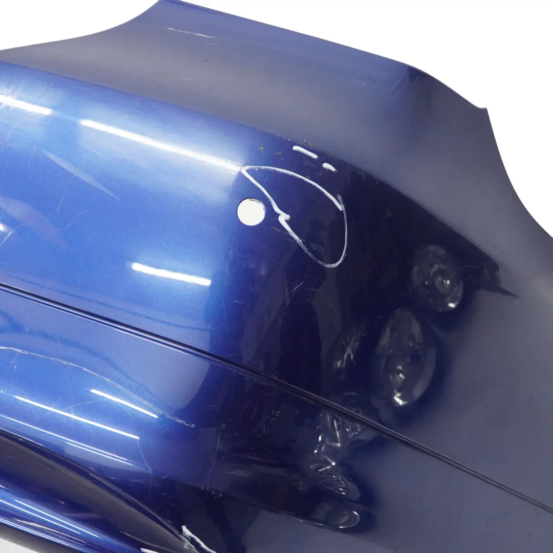 BMW E90 Saloon Rear Bumper PDC Montegoblau Montego Blue - A51 - SKU 0033194-MTB - Part number 0033194