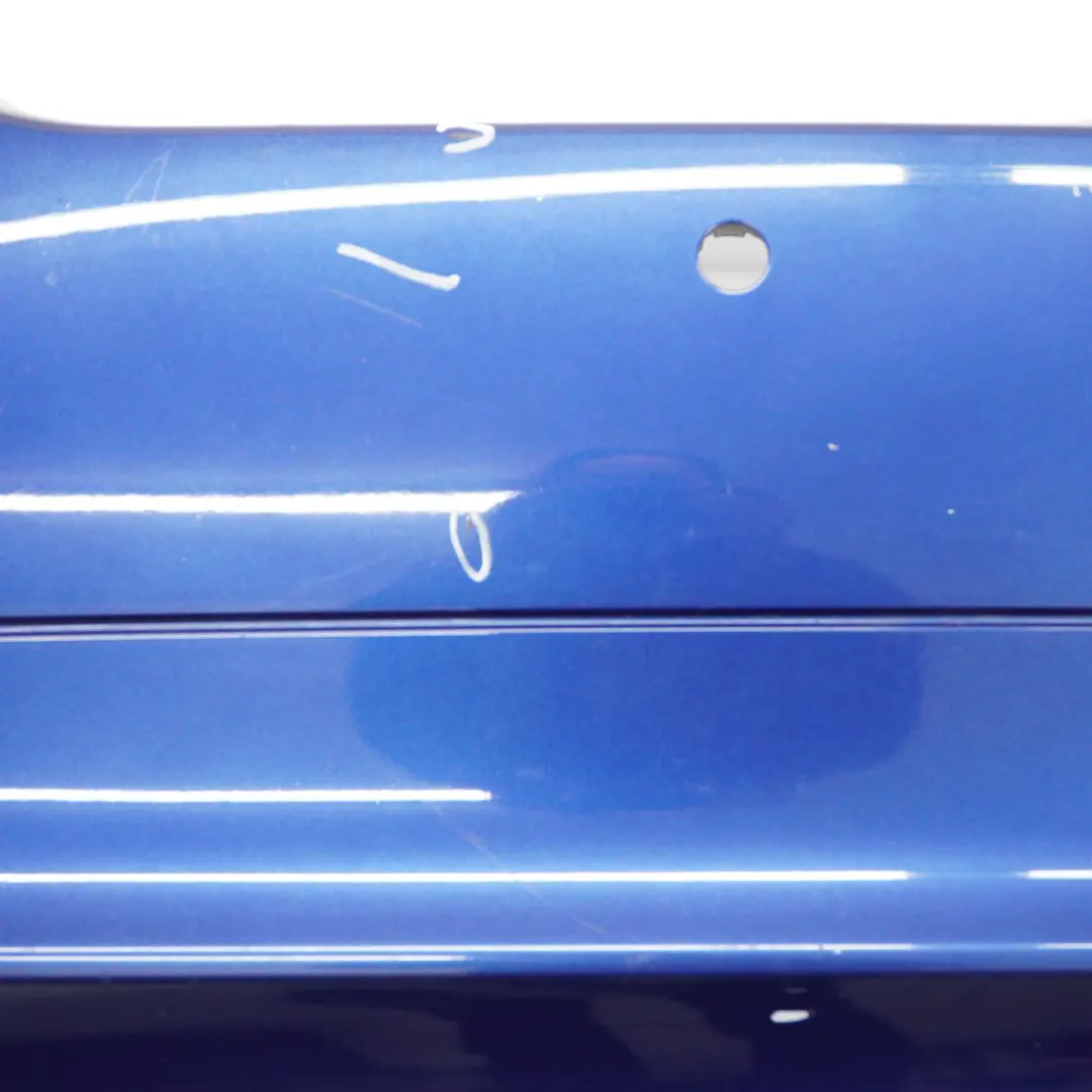 BMW E90 Saloon Rear Bumper PDC Montegoblau Montego Blue - A51 - SKU 0033194-MTB - Part number 0033194