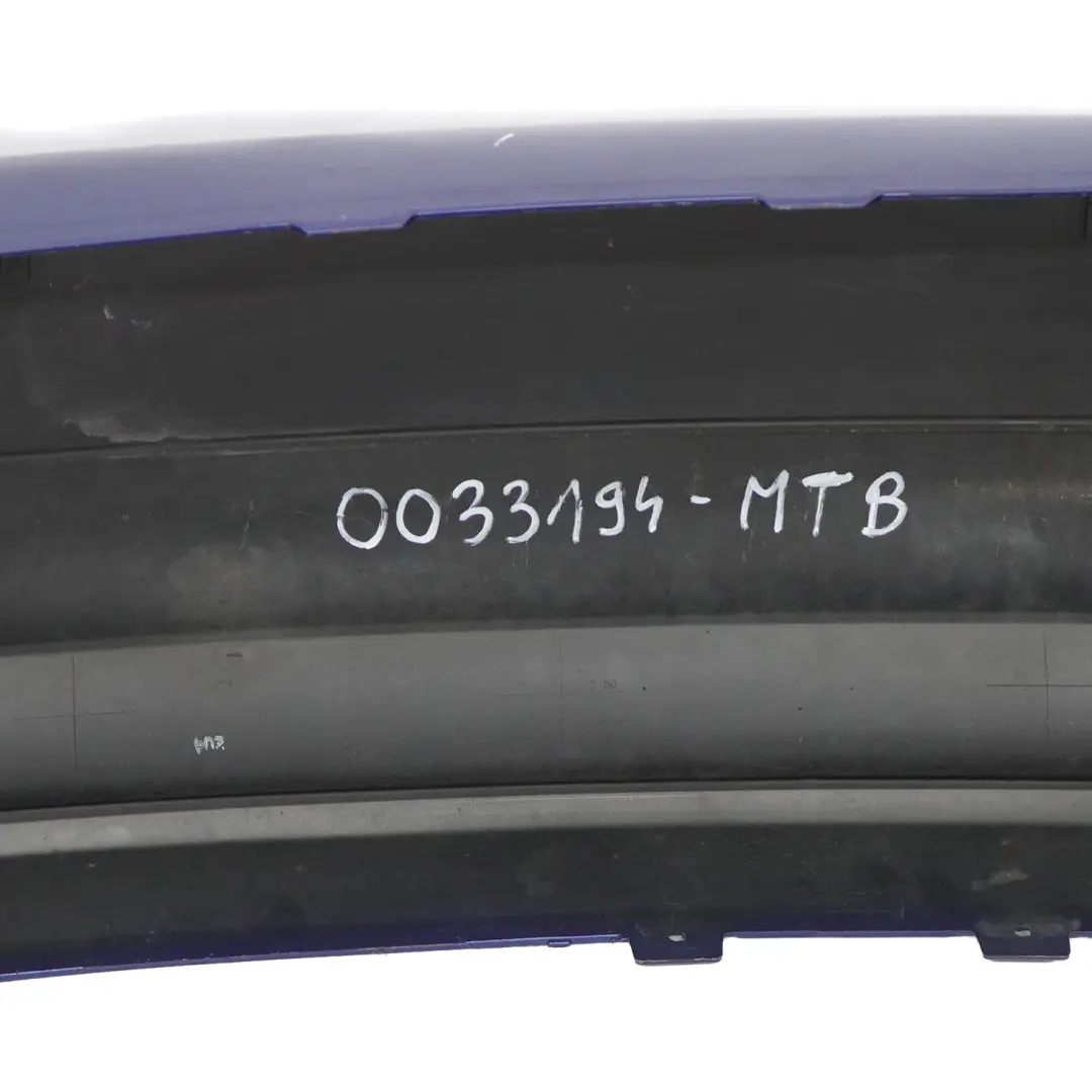 BMW E90 Saloon Rear Bumper PDC Montegoblau Montego Blue - A51 - SKU 0033194-MTB - Part number 0033194
