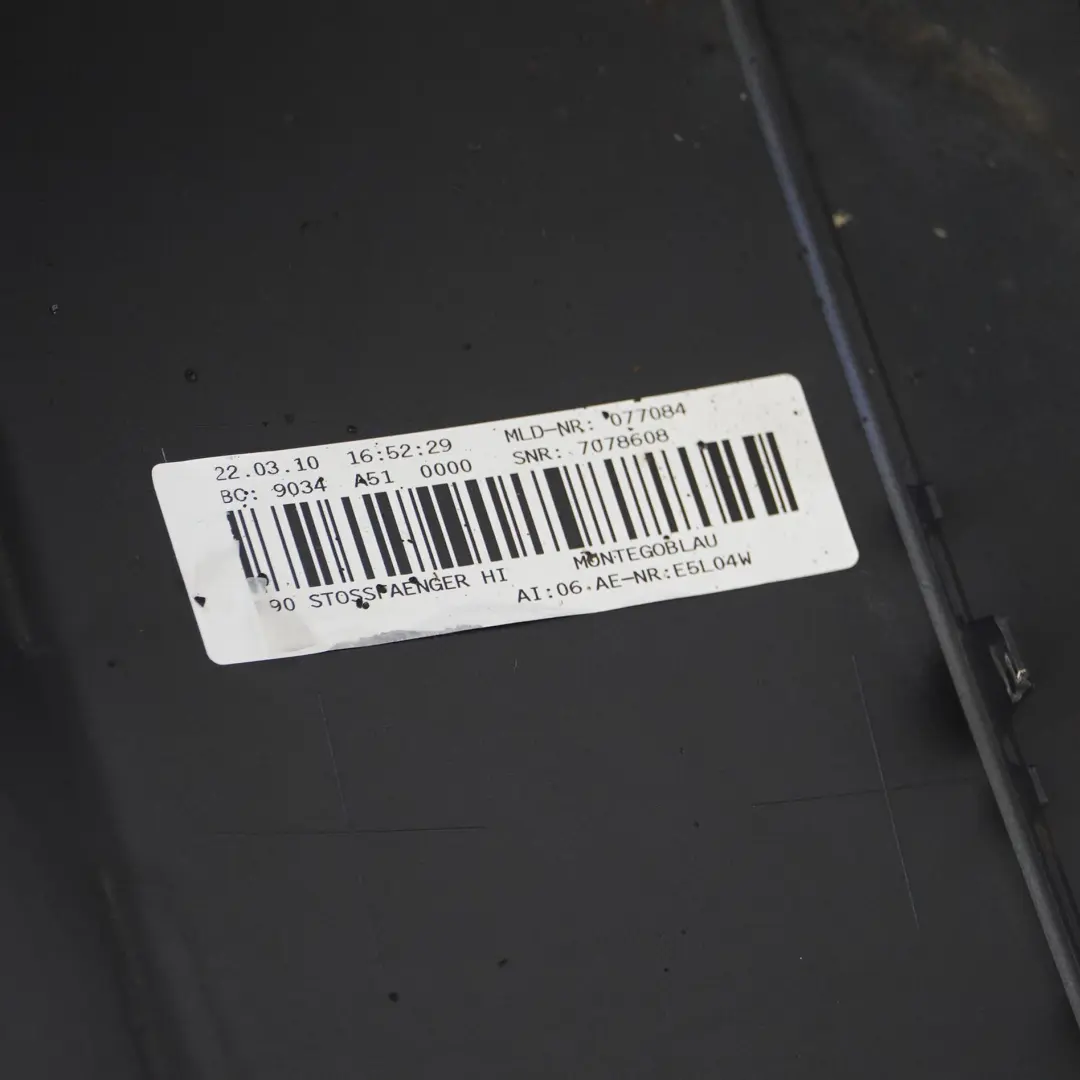 BMW E90 Saloon Rear Bumper PDC Montegoblau Montego Blue - A51 - SKU 0033194-MTB - Part number 0033194