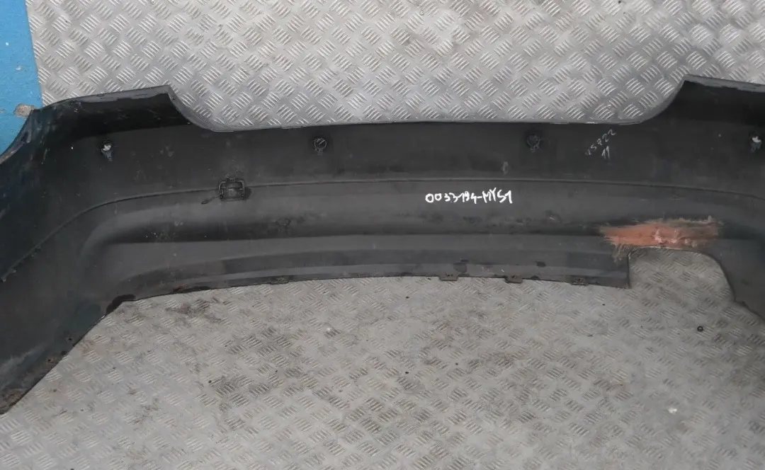 BMW 3 Series 1 E90 Saloon Rear Bumper PDC Mysticblau Mystic Blue Metallic - A07 - SKU 0033194-MYS1 - Part number 33194