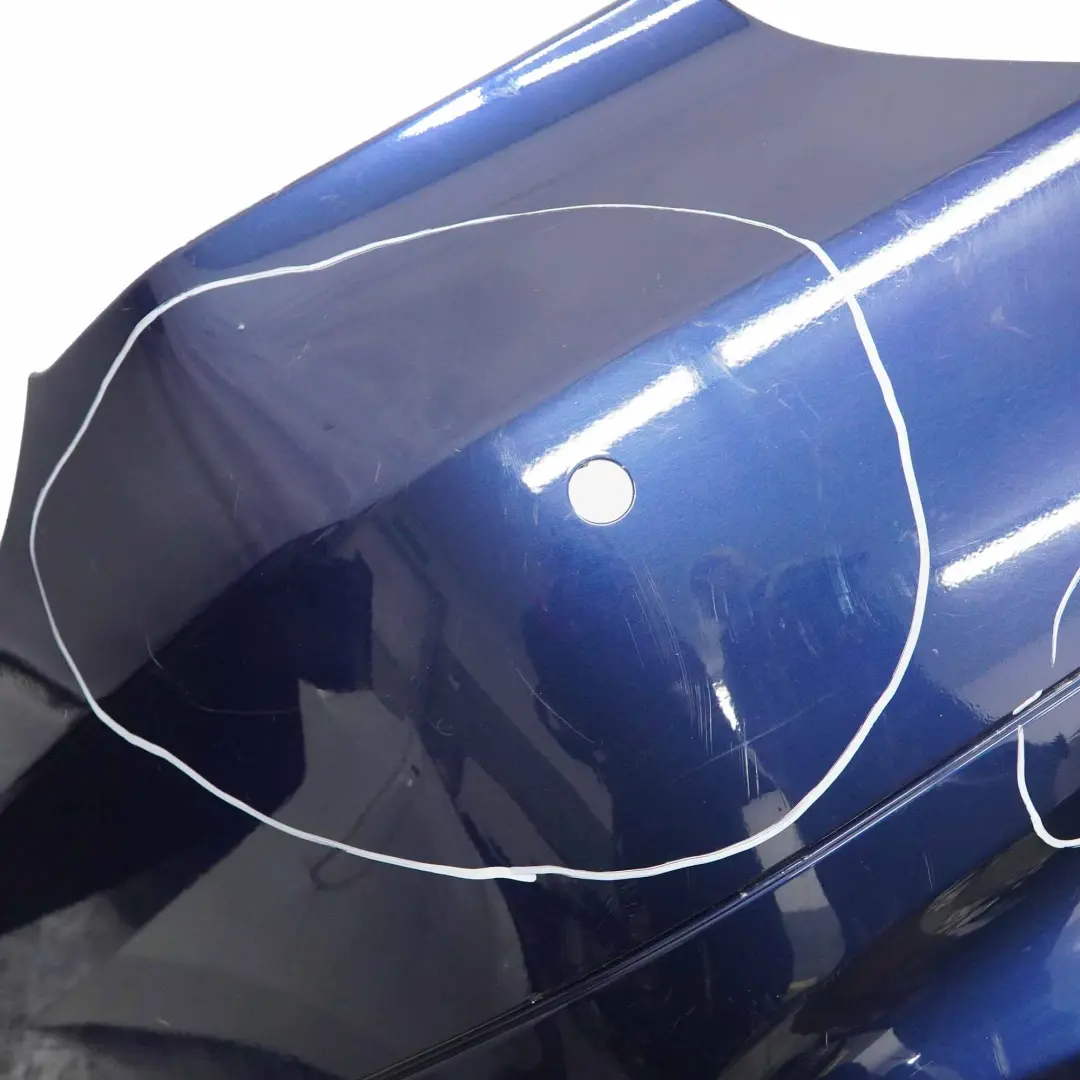 Bumper PDC Mysticblau Mystic Blue Metallic - A07 to BMW E90 Saloon Rear with Part number 0033194 BMW E90 Saloon Rear Bumper PDC Mysticblau Mystic Blue Metallic - A07 - SKU 0033194-MYS2 - Part number 0033194