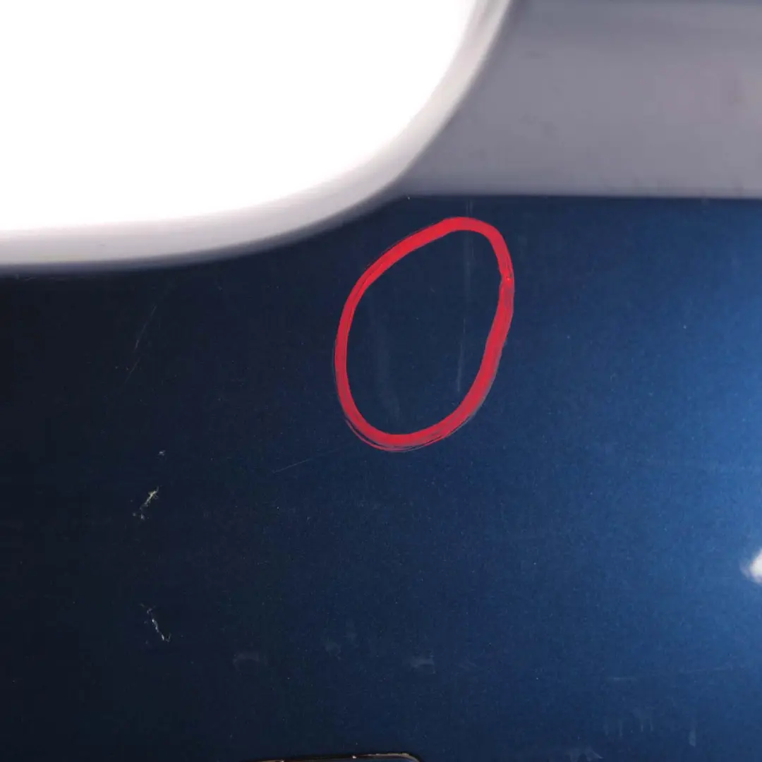 BMW 3 E90 3 Saloon Rear Bumper PDC Mysticblau Mystic Blue Metallic - A07 - SKU 0033194-MYS3 - Part number 0033194