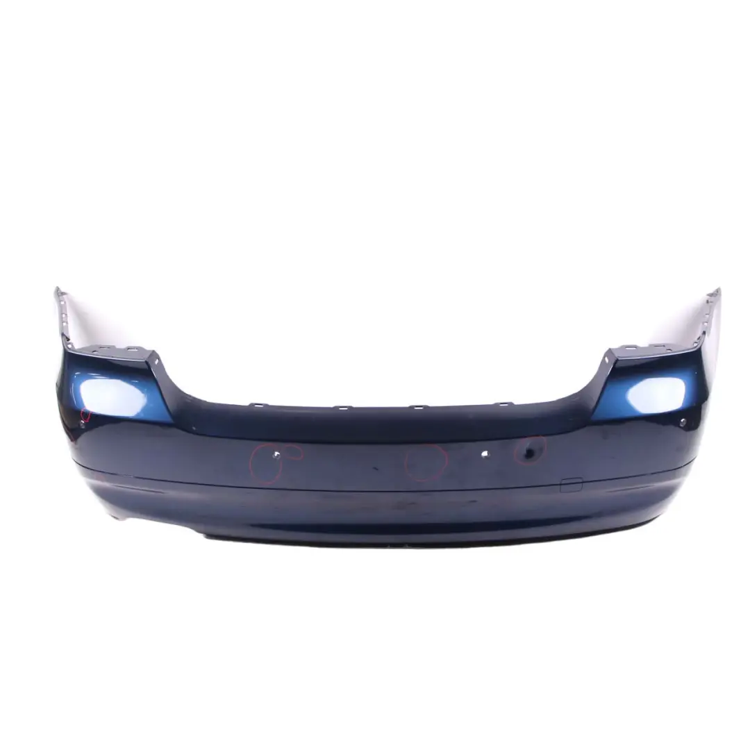 Bumper PDC Mysticblau Mystic Blue Metallic - A07 to BMW 3 E90 Saloon Rear with Part number 0033194 BMW 3 E90 Saloon Rear Bumper PDC Mysticblau Mystic Blue Metallic - A07 - SKU 0033194-MYS4 - Part number 0033194