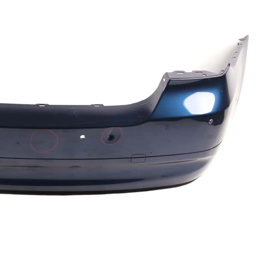 Bumper PDC Mysticblau Mystic Blue Metallic - A07 to BMW 3 E90 Saloon Rear with Part number 0033194 BMW 3 E90 Saloon Rear Bumper PDC Mysticblau Mystic Blue Metallic - A07 - SKU 0033194-MYS4 - Part number 0033194