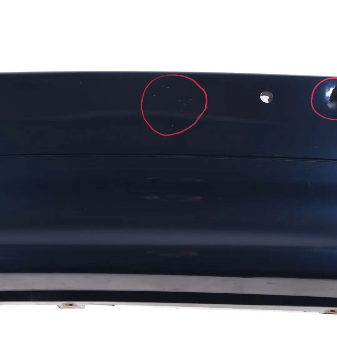 BMW 3 E90 Saloon Rear Bumper PDC Mysticblau Mystic Blue Metallic - A07 - SKU 0033194-MYS4 - Part number 0033194