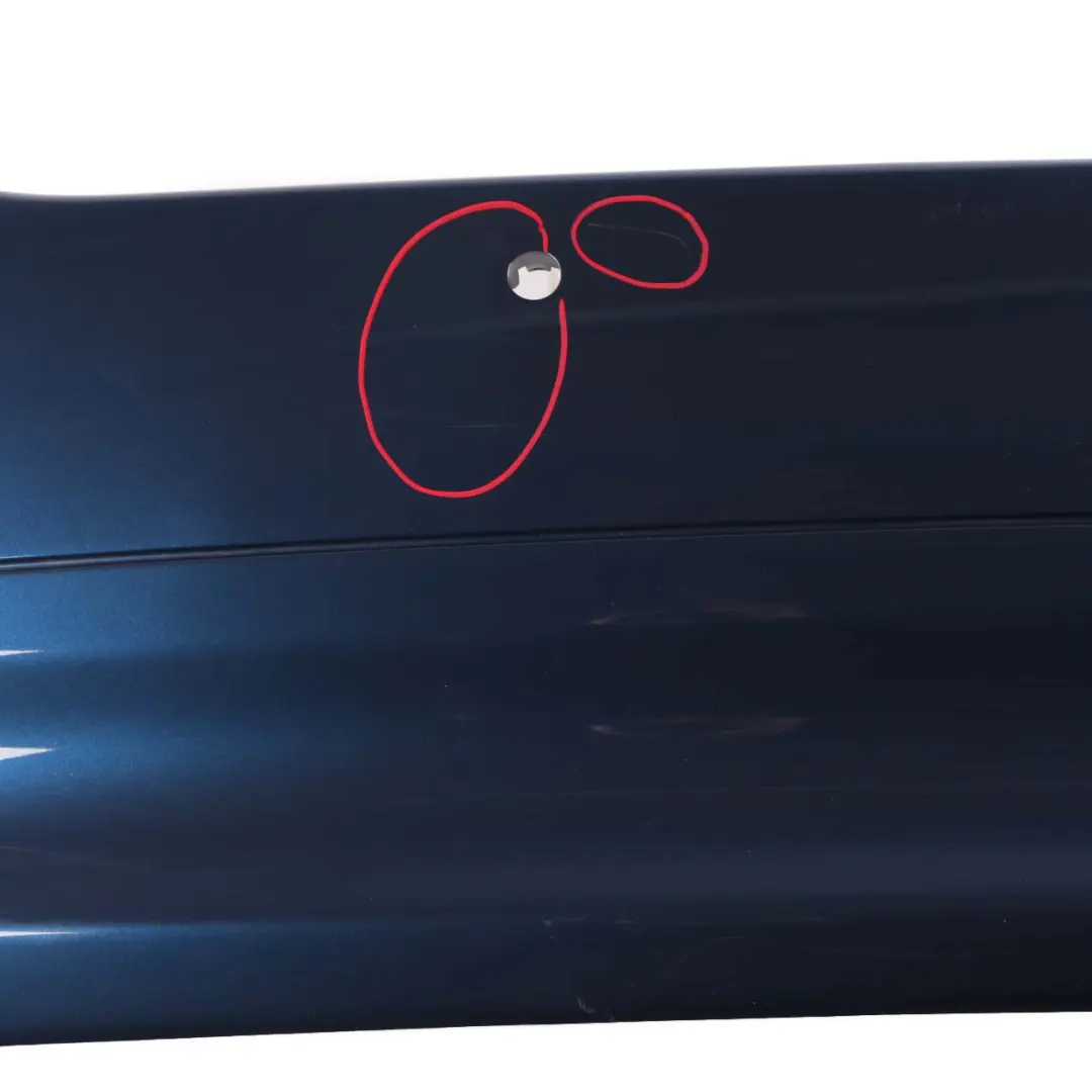 Bumper PDC Mysticblau Mystic Blue Metallic - A07 to BMW 3 E90 Saloon Rear with Part number 0033194 BMW 3 E90 Saloon Rear Bumper PDC Mysticblau Mystic Blue Metallic - A07 - SKU 0033194-MYS4 - Part number 0033194