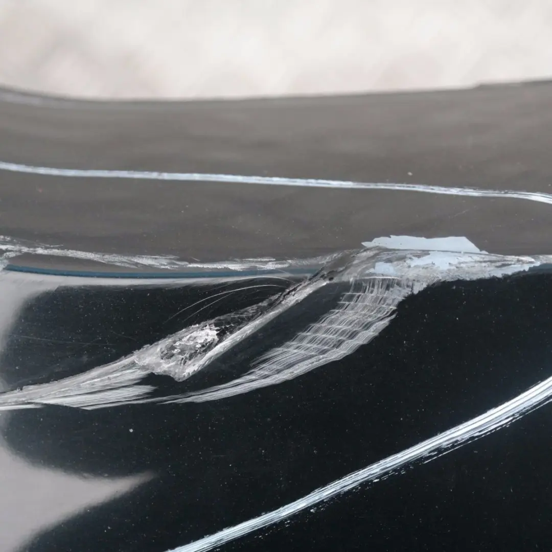 BMW 3 SERIES E90 Rear Bumper PDC Schwarz 2 Black - 668 - SKU 0033194-SCH - Part number 33194