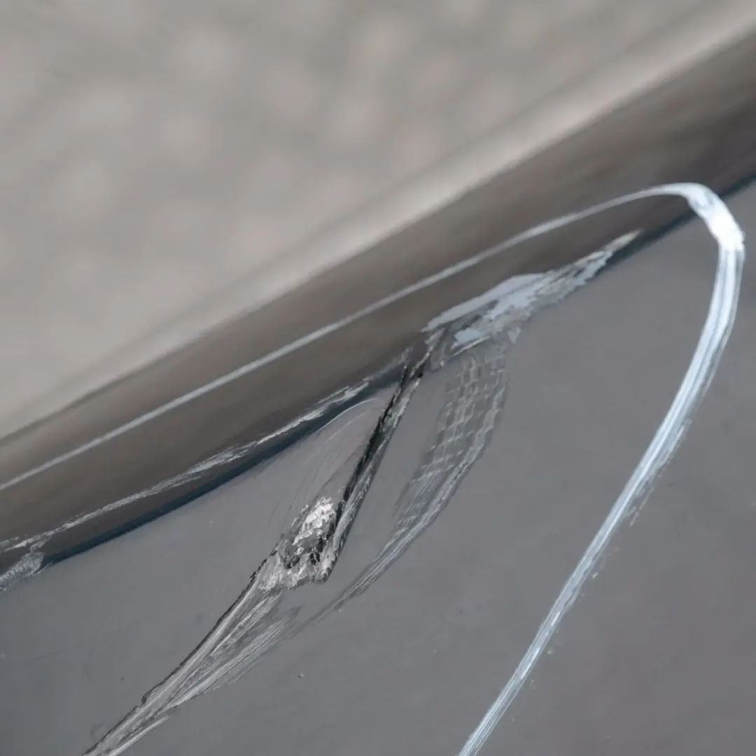 BMW 3 SERIES E90 Rear Bumper PDC Schwarz 2 Black - 668 - SKU 0033194-SCH - Part number 33194