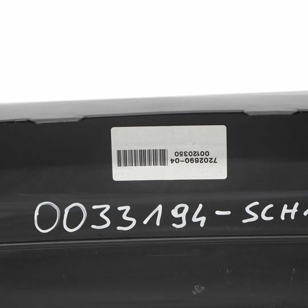 Bumper Panel PDC Schwarz 2 Black - 668 to BMW E90 Rear with Part number 0033194 BMW E90 Rear Bumper Panel PDC Schwarz 2 Black - 668 - SKU 0033194-SCH1 - Part number 0033194
