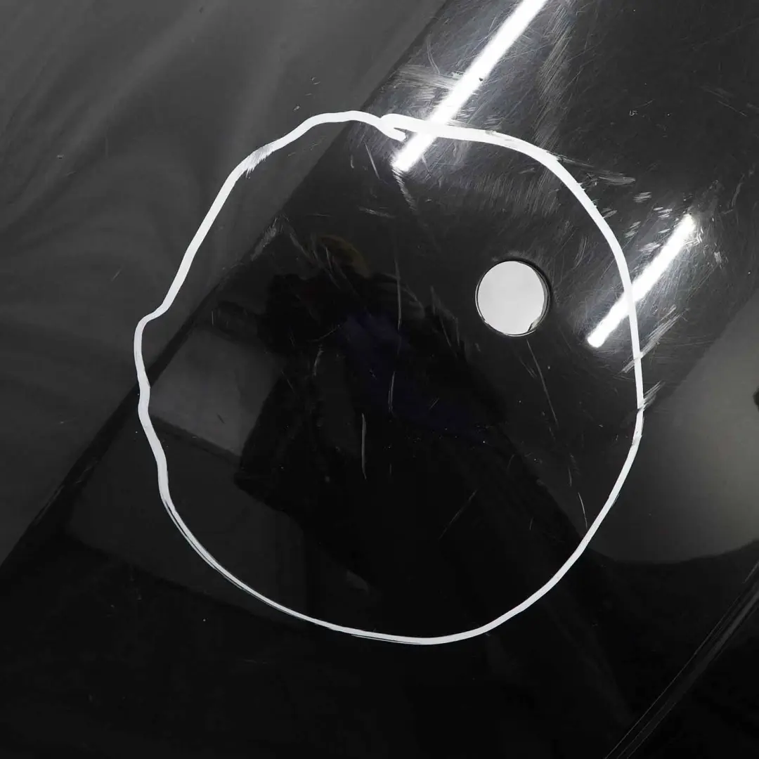 Bumper Panel PDC Schwarz 2 Black - 668 to BMW E90 Rear with Part number 0033194 BMW E90 Rear Bumper Panel PDC Schwarz 2 Black - 668 - SKU 0033194-SCH1 - Part number 0033194