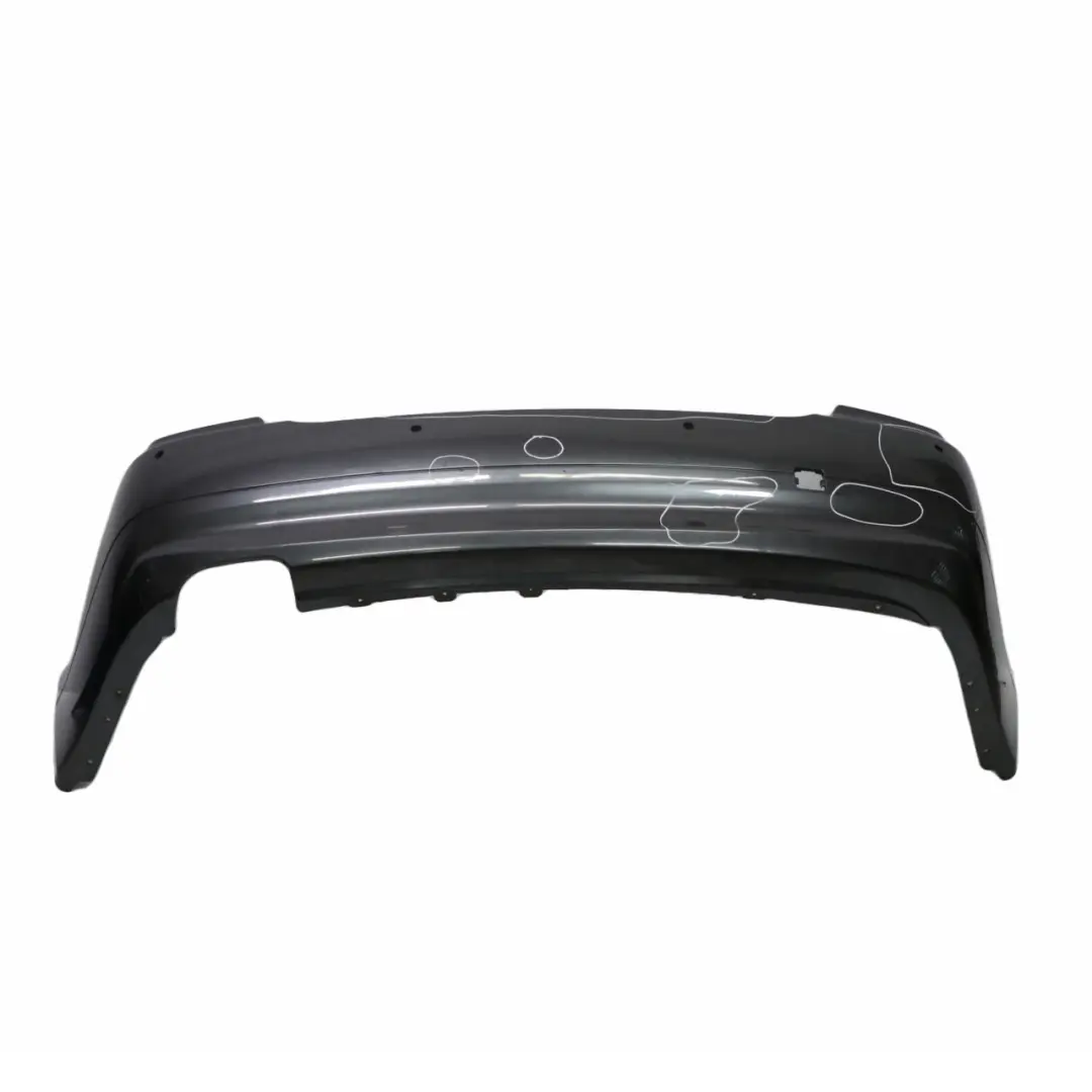 Bumper Panel PDC Sparkling Graphite Metallic - A22 to BMW E90 Rear with Part number 0033194 BMW E90 Rear Bumper Panel PDC Sparkling Graphite Metallic - A22 - SKU 0033194-SG2 - Part number 0033194