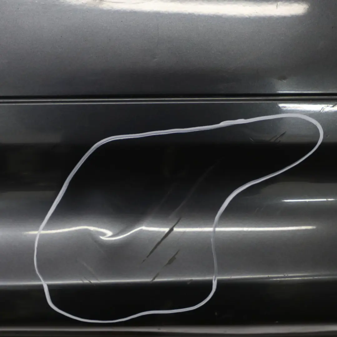 Bumper Panel PDC Sparkling Graphite Metallic - A22 to BMW E90 Rear with Part number 0033194 BMW E90 Rear Bumper Panel PDC Sparkling Graphite Metallic - A22 - SKU 0033194-SG2 - Part number 0033194