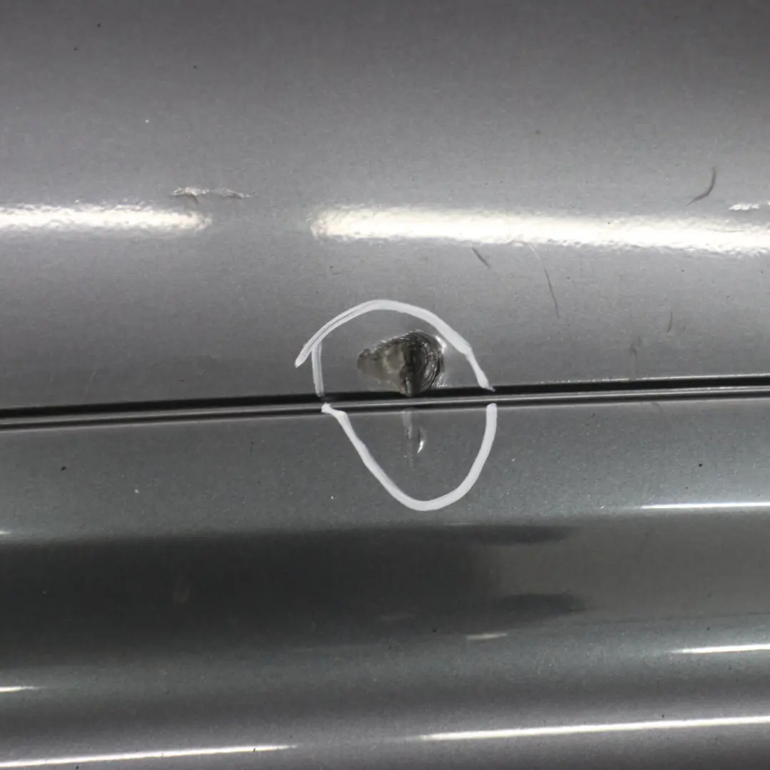 Bumper Panel PDC Sparkling Graphite Metallic - A22 to BMW E90 Rear with Part number 0033194 BMW E90 Rear Bumper Panel PDC Sparkling Graphite Metallic - A22 - SKU 0033194-SG3 - Part number 0033194