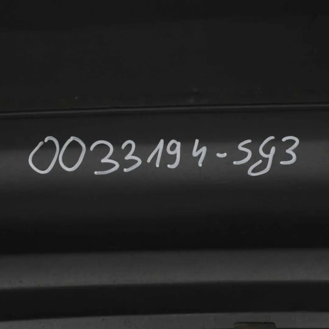 Bumper Panel PDC Sparkling Graphite Metallic - A22 to BMW E90 Rear with Part number 0033194 BMW E90 Rear Bumper Panel PDC Sparkling Graphite Metallic - A22 - SKU 0033194-SG3 - Part number 0033194
