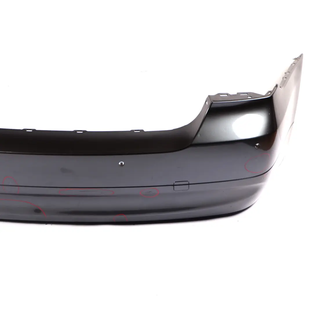 Bumper PDC Sparkling Graphite Metallic - A22 to BMW 3 Series E90 Saloon Rear with Part number 0033194 BMW 3 Series E90 Saloon Rear Bumper PDC Sparkling Graphite Metallic - A22 - SKU 0033194-SG - Part number 0033194