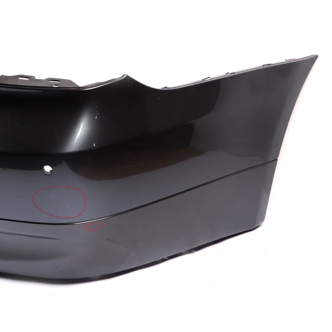 BMW 3 Series E90 Saloon Rear Bumper PDC Sparkling Graphite Metallic - A22 - SKU 0033194-SG - Part number 0033194