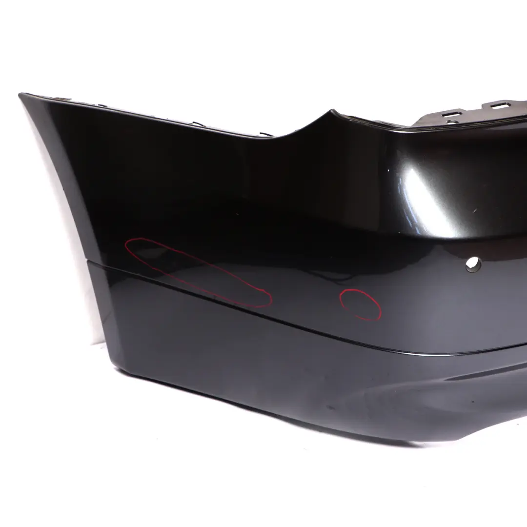 Bumper PDC Sparkling Graphite Metallic - A22 to BMW 3 Series E90 Saloon Rear with Part number 0033194 BMW 3 Series E90 Saloon Rear Bumper PDC Sparkling Graphite Metallic - A22 - SKU 0033194-SG - Part number 0033194