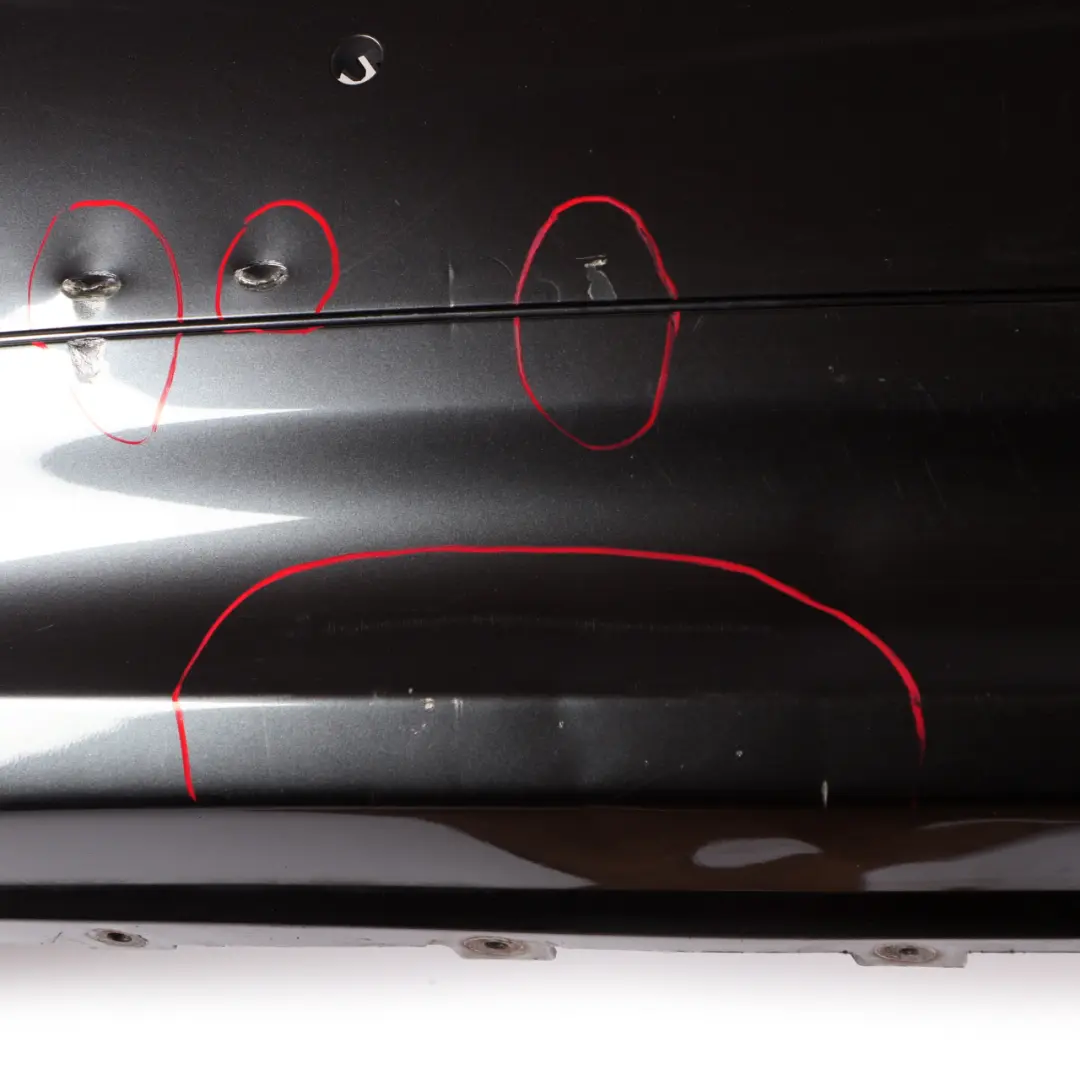 Bumper PDC Sparkling Graphite Metallic - A22 to BMW 3 Series E90 Saloon Rear with Part number 0033194 BMW 3 Series E90 Saloon Rear Bumper PDC Sparkling Graphite Metallic - A22 - SKU 0033194-SG - Part number 0033194