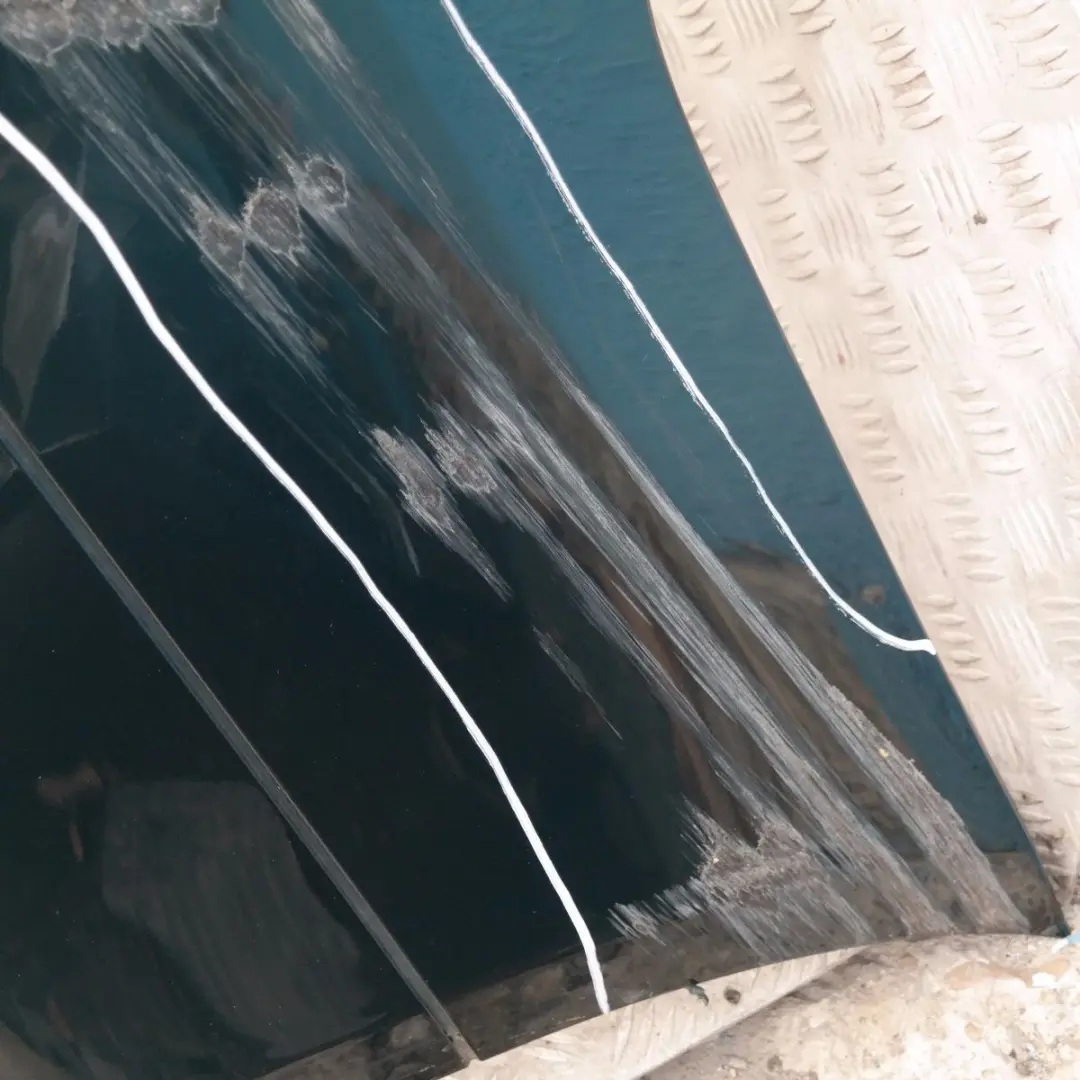 Bumper PDC Tiefgruen Green Metallic - A43 to BMW 3 SERIES E90 Rear with Part number 51120033194 BMW 3 SERIES E90 Rear Bumper PDC Tiefgruen Green Metallic - A43 - SKU 0033194-TG - Part number 51120033194