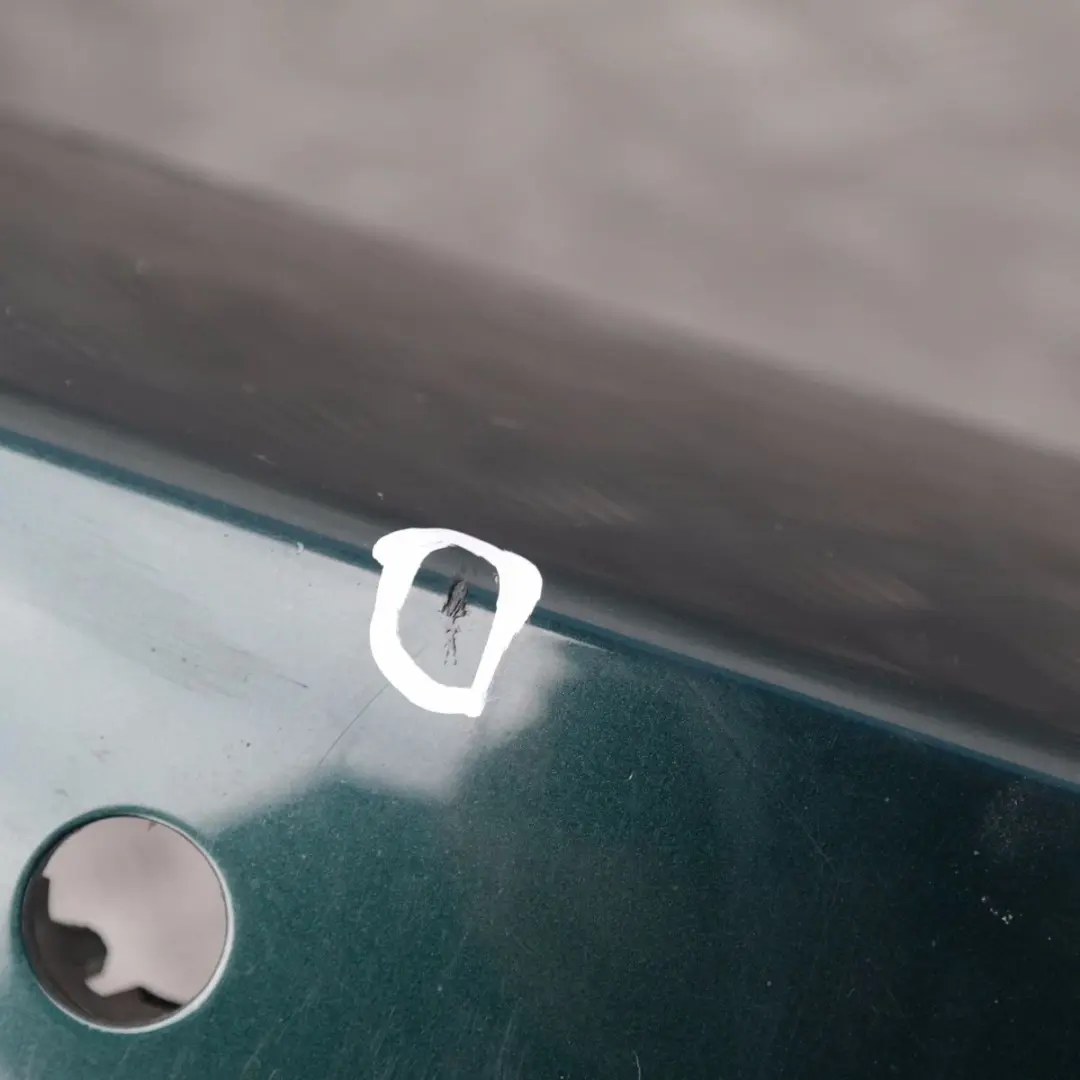 BMW 3 SERIES E90 Rear Bumper PDC Tiefgruen Green Metallic - A43 - SKU 0033194-TG - Part number 51120033194