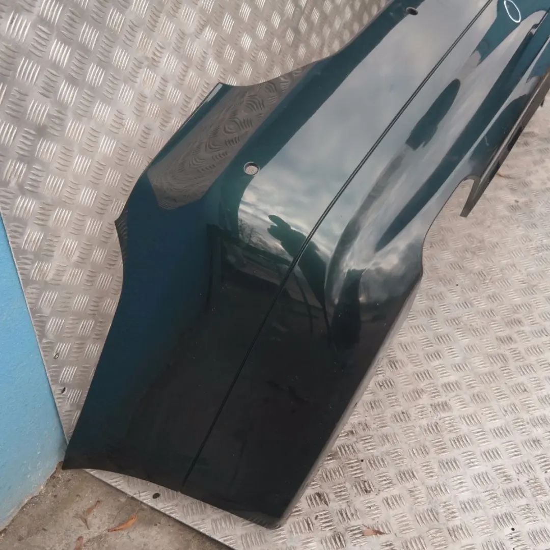 Bumper PDC Tiefgruen Green Metallic - A43 to BMW 3 SERIES E90 Rear with Part number 51120033194 BMW 3 SERIES E90 Rear Bumper PDC Tiefgruen Green Metallic - A43 - SKU 0033194-TG - Part number 51120033194