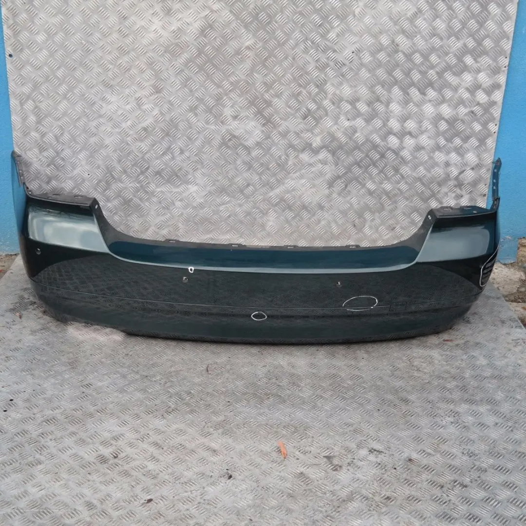BMW 3 SERIES E90 Rear Bumper PDC Tiefgruen Green Metallic - A43 - SKU 0033194-TG - Part number 51120033194