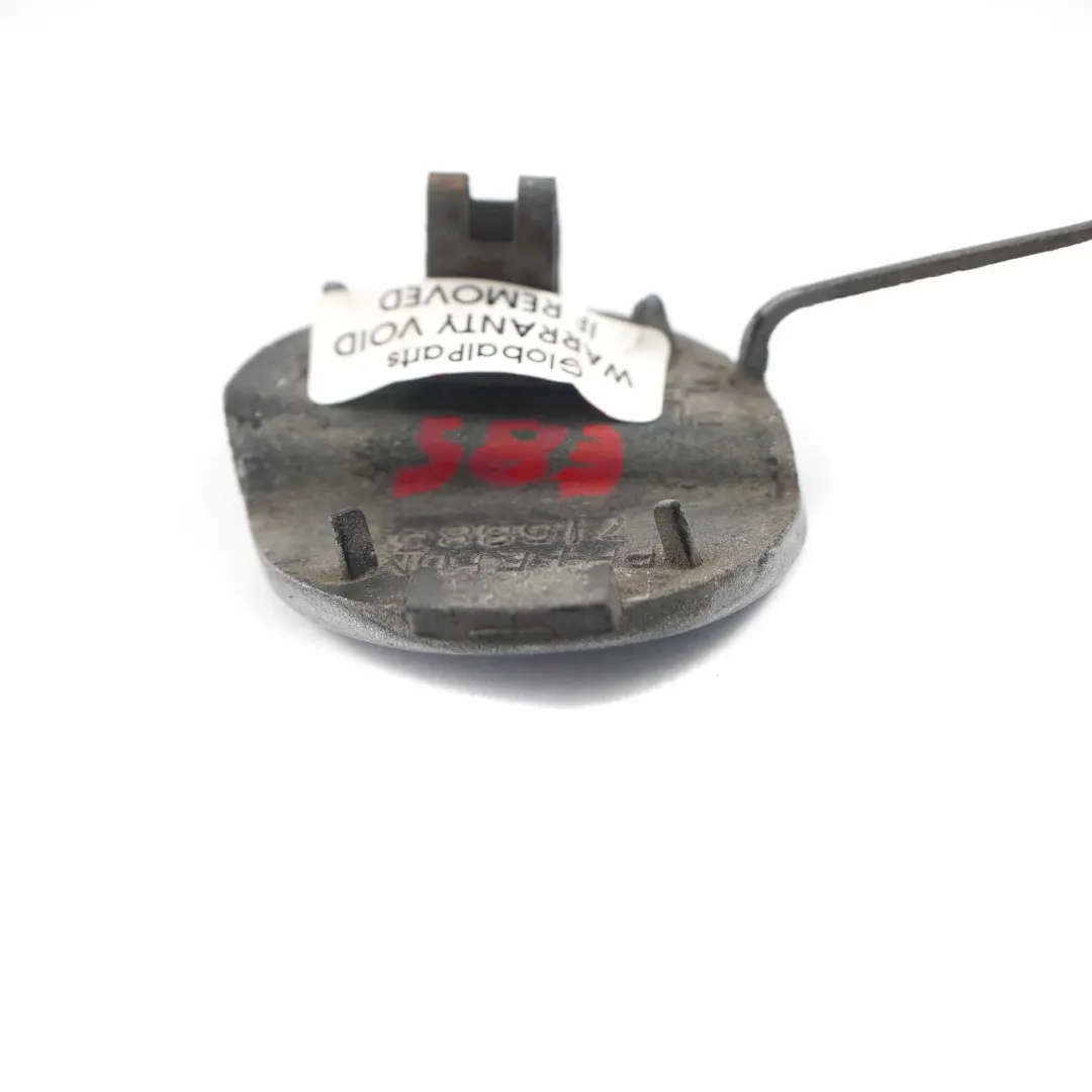 Front Bumper Flap Towing Eye Silbergrau Silver Grey A08 7158834 to BMW Z4 E85 E86 with Part number 0033250 BMW Z4 E85 E86 Front Bumper Flap Towing Eye Silbergrau Silver Grey A08 7158834 - SKU 0033250-SBG - Part number 0033250