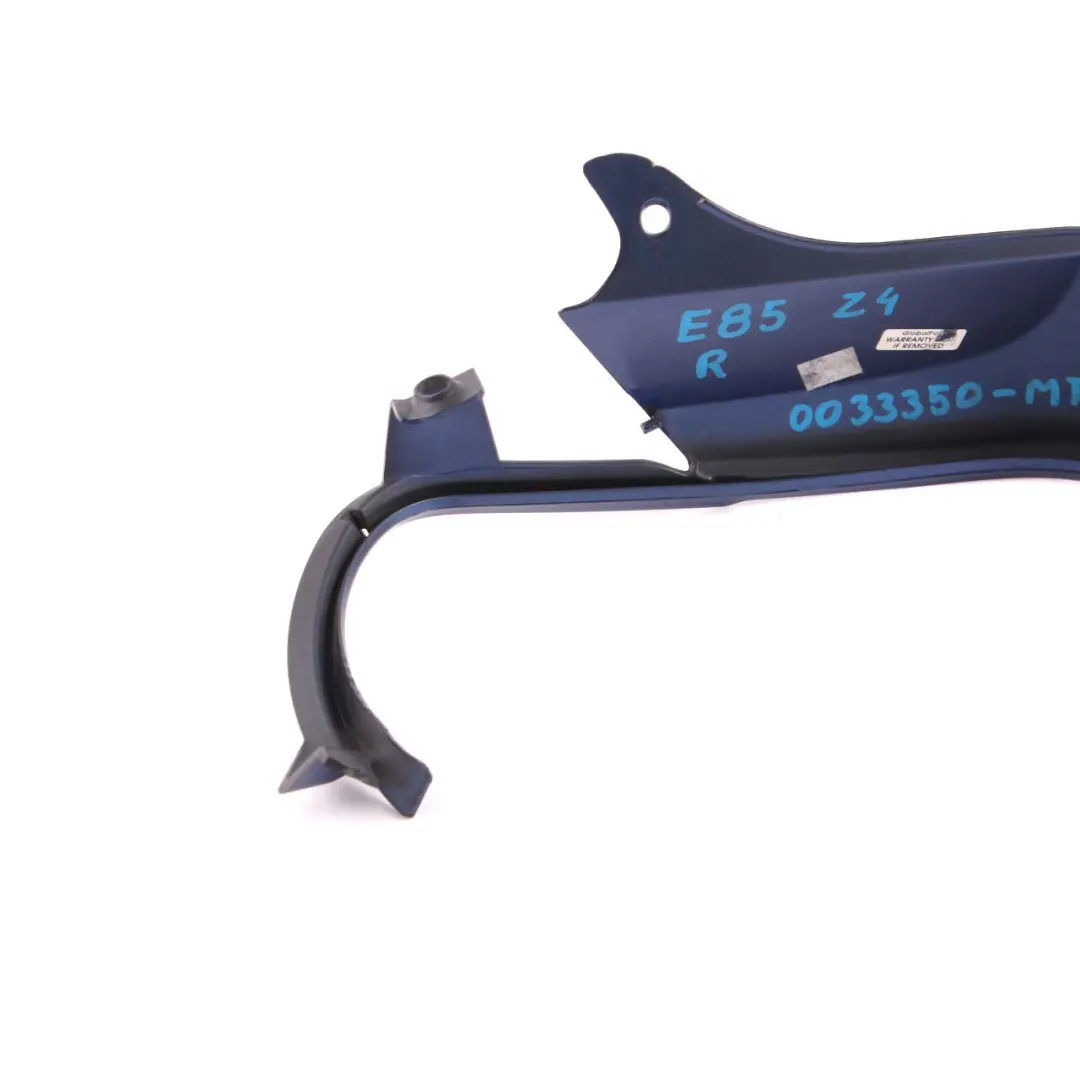 Frame Cover Light Rear Right O/S Montegoblau Montego Blue A51 to BMW Z4 E85 with Part number 0033350 BMW Z4 E85 Frame Cover Light Rear Right O/S Montegoblau Montego Blue A51 - SKU 0033350-MTB - Part number 0033350