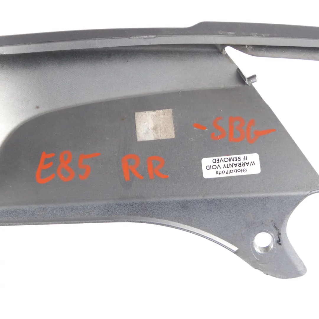 Light Frame BMW Z4 E85 Cover Trim Panel Rear Right O/S Silbergrau Silver Grey to with Part number 0033350 Light Frame BMW Z4 E85 Cover Trim Panel Rear Right O/S Silbergrau Silver Grey - SKU 0033350-SBG - Part number 0033350