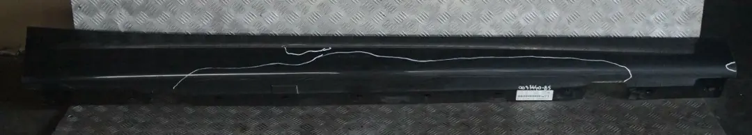 Sill Strip Side Skirt Right O/S Black Sapphire 475 to BMW 3 Series E90 E91 M Sport with Part number 0033440 BMW 3 Series E90 E91 M Sport Sill Strip Side Skirt Right O/S Black Sapphire 475 - SKU 0033440-BS - Part number 0033440
