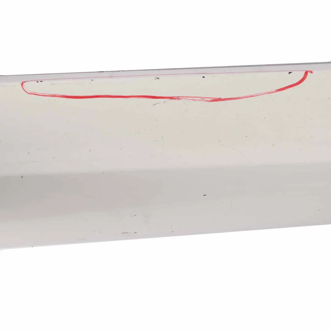 BMW E90 E91 Side Skirt M Sport Sill Strip Covering Right O/S Alpinweiss White - SKU 0033440-AW - Part number 0033440