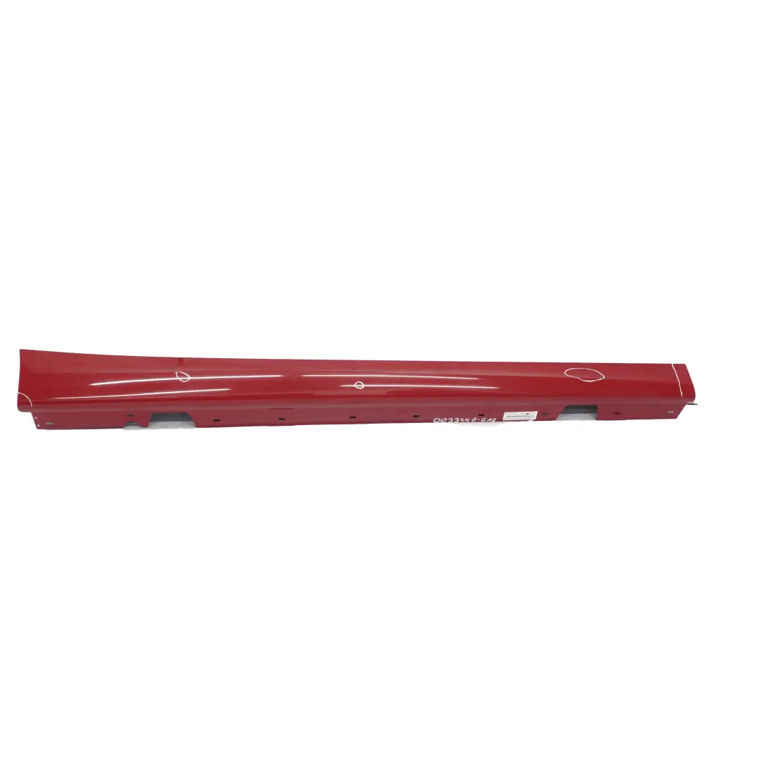 Sill Strip Side Skirt Right O/S Karmesinrot Red - A61 to BMW 3 E90 E91 M Sport with Part number 0033440 BMW 3 E90 E91 M Sport Sill Strip Side Skirt Right O/S Karmesinrot Red - A61 - SKU 0033440-KAR - Part number 0033440