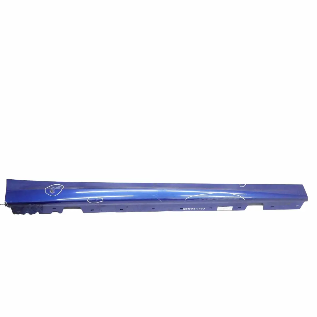 Bas de Porte Couverture Seuil Droite Le Mans Bleu - 381 pour BMW E90 E91 M Sport à propos du numéro de pièce 0033440 BMW E90 E91 M Sport Bas de Porte Couverture Seuil Droite Le Mans Bleu - 381 - SKU 0033440-LMB2 - Numéro de pièce 0033440