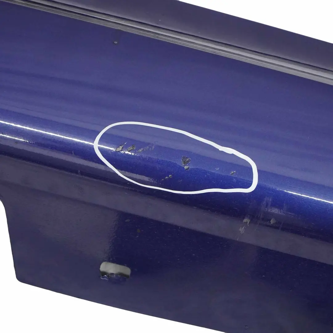 Side Skirt M Sport Sill Strip Right O/S Le Mans Blau Metallic - 381 to BMW E90 E91 with Part number 0033440 BMW E90 E91 Side Skirt M Sport Sill Strip Right O/S Le Mans Blau Metallic - 381 - SKU 0033440-LMB2 - Part number 0033440