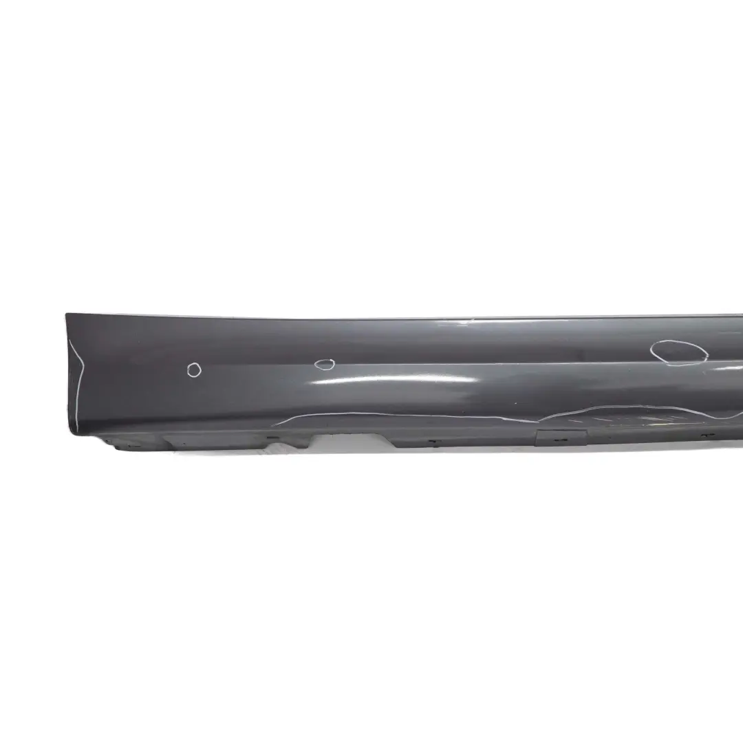 BMW 3 E90 E91 M Sport Sill Strip Side Skirt Right O/S Sparkling Graphite - A22 - SKU 0033440-SG1 - Part number 0033440