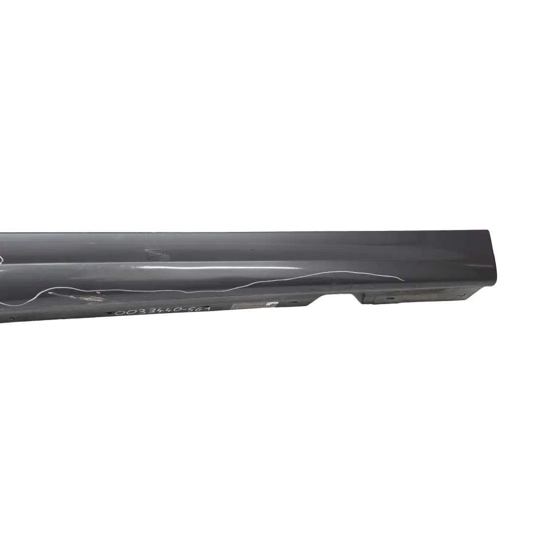 BMW 3 E90 E91 M Sport Sill Strip Side Skirt Right O/S Sparkling Graphite - A22 - SKU 0033440-SG1 - Part number 0033440