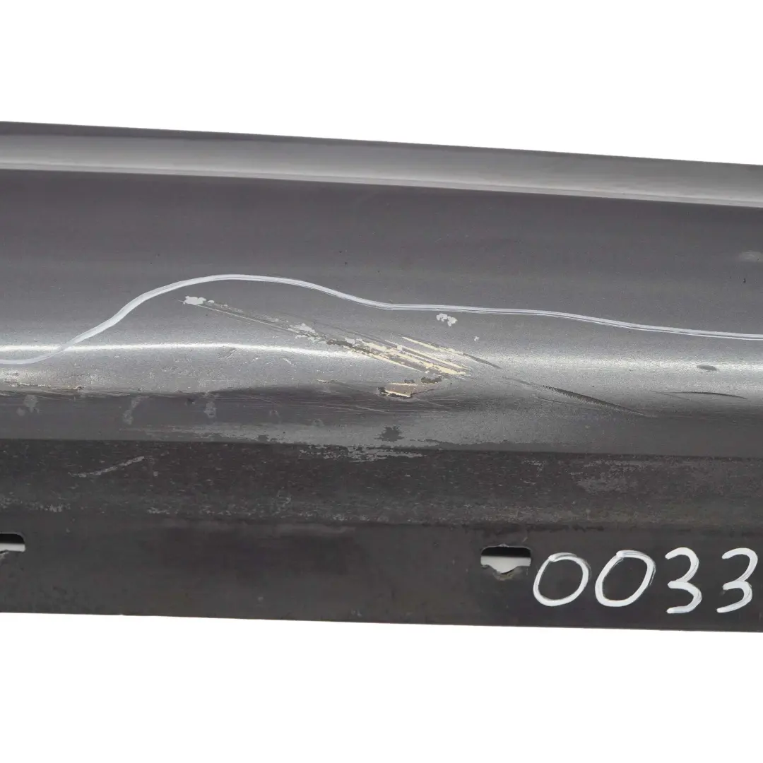 BMW E90 E91 M Sport Sill Strip Faldon Lateral Derecho Sparkling Graphite - A22 - SKU 0033440-SG1 - Número de pieza 0033440
