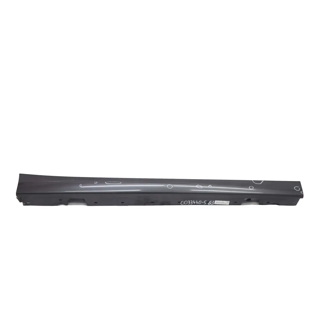 Sill Strip Faldon Lateral Derecho Sparkling Graphite - A22 para BMW E90 M Sport con número de pieza 0033440 BMW E90 M Sport Sill Strip Faldon Lateral Derecho Sparkling Graphite - A22 - SKU 0033440-SG3 - Número de pieza 0033440