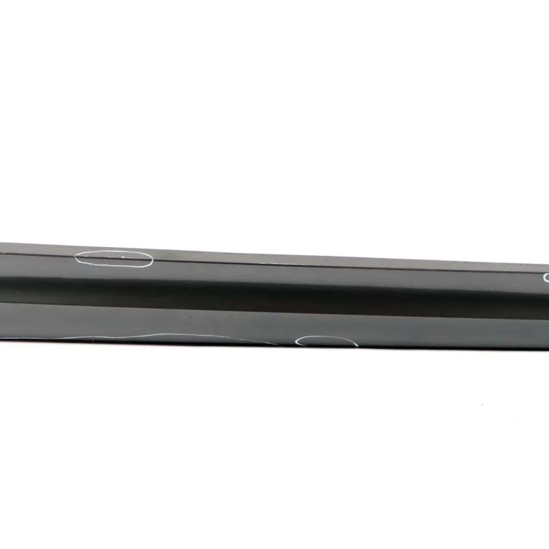 BMW 3 E90 E91 M Sport Schwellerleiste Blende Schweller Rechts Titansilber Silber - SKU 0033440-SG - Teilenummer 0033440