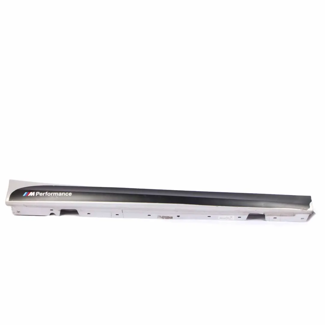 BMW E90 E91 Side Skirt M Sport Sill Strip Right O/S Titansilber Metallic - 354 - SKU 0033440-TS4 - Part number 0033440