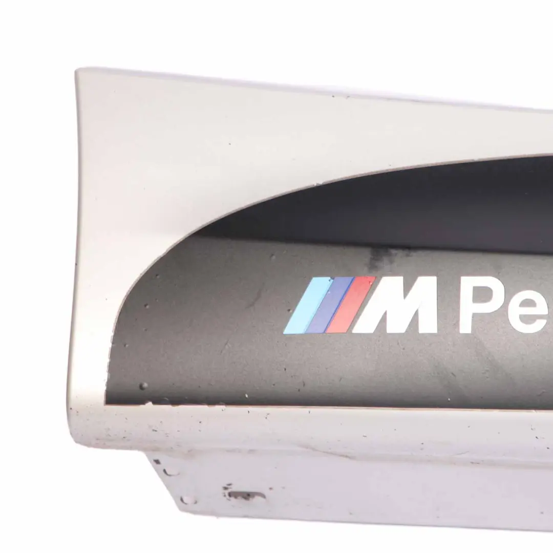 Side Skirt M Sport Sill Strip Right O/S Titansilber Metallic - 354 to BMW E90 E91 with Part number 0033440 BMW E90 E91 Side Skirt M Sport Sill Strip Right O/S Titansilber Metallic - 354 - SKU 0033440-TS4 - Part number 0033440